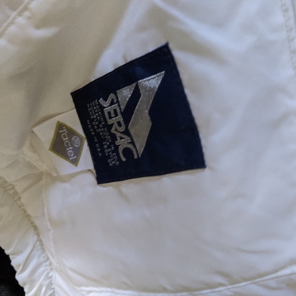 Nwt vintage peach fuzz PASTEL puffer by 80s Serac copied by Perfect Mome… - Picture 8 of 9